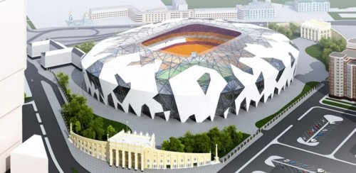 Футбольный стадион, г. Екатеринбург