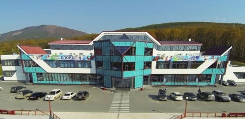 Крытый ледовый дворец «Кристалл,  г. Южно-Сахалинск